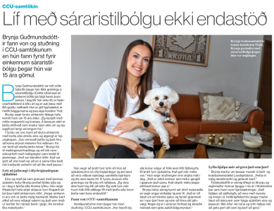 Fræðsla - Morgunblaðið 2026-05-21 - Líf með sáraristilbólgu ekki endastöð